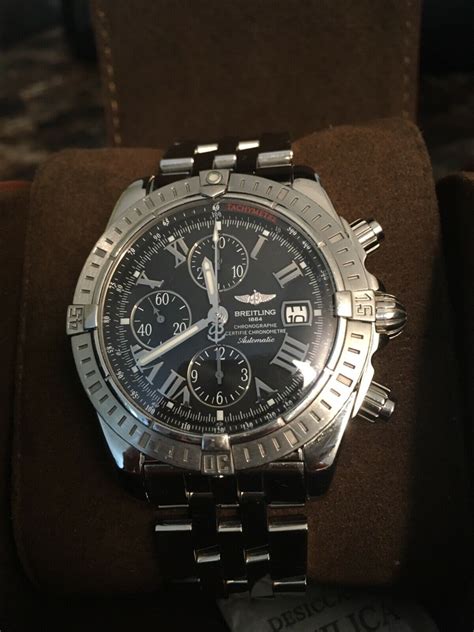 breitling 1884 chronometre certifie instructions|breitling 1884 chronograph stainless.